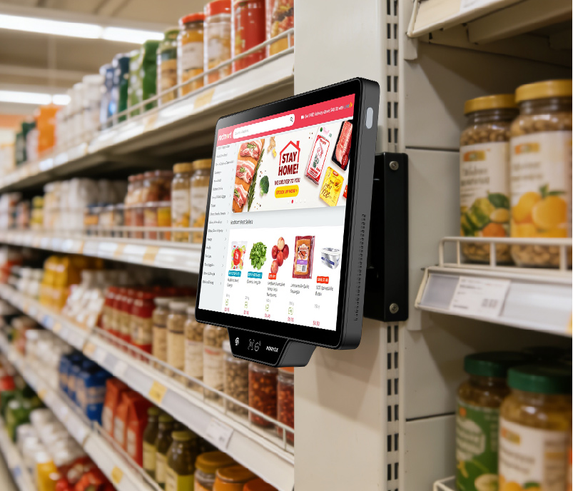 Smart retail self-service kiosk powered by Android Price Checker