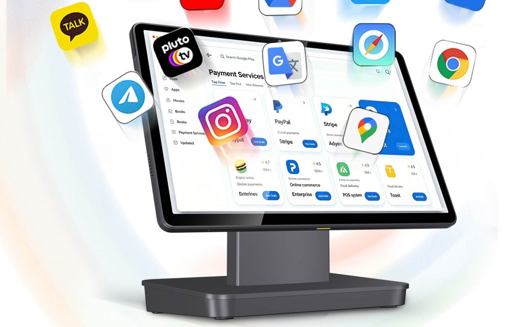 Can I use a normal Android tablet as a POS machine in the UK