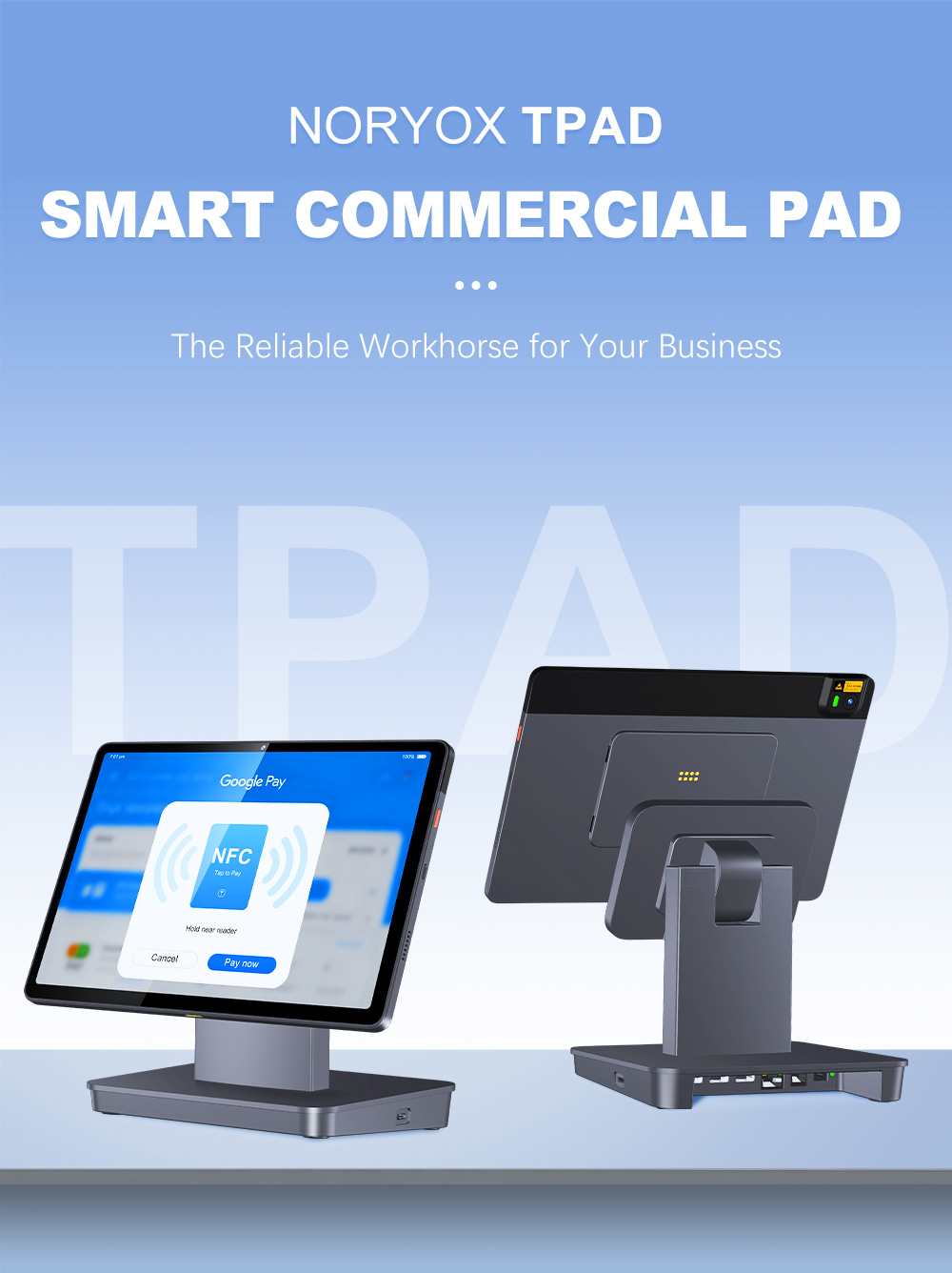 NORYOX TPAD smart commercial Android pad for retail business